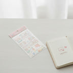 Kawaii Sticker Sheet Set - Piggy Adventure