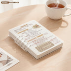 A7 Grid Notebook with Spiral Binding - Blank