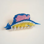 SpottedFish Colorful Marlin Hair Claw Clip – novelty & toys (view 1)