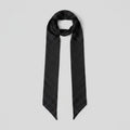 Black Polka Dot Silk Scarf – scarves & belts (view 1)