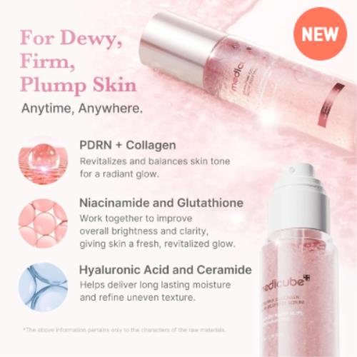 Medicube PDRN Pink Collagen Glow Jelly Mist Serum 100ml – Korean skincare