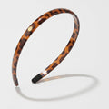 Tortoiseshell Brown Padded Headband – hair accessories (view 1)