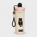 Black Cat Insulated Water Bottle With Charm – novelty & toys (view 1)