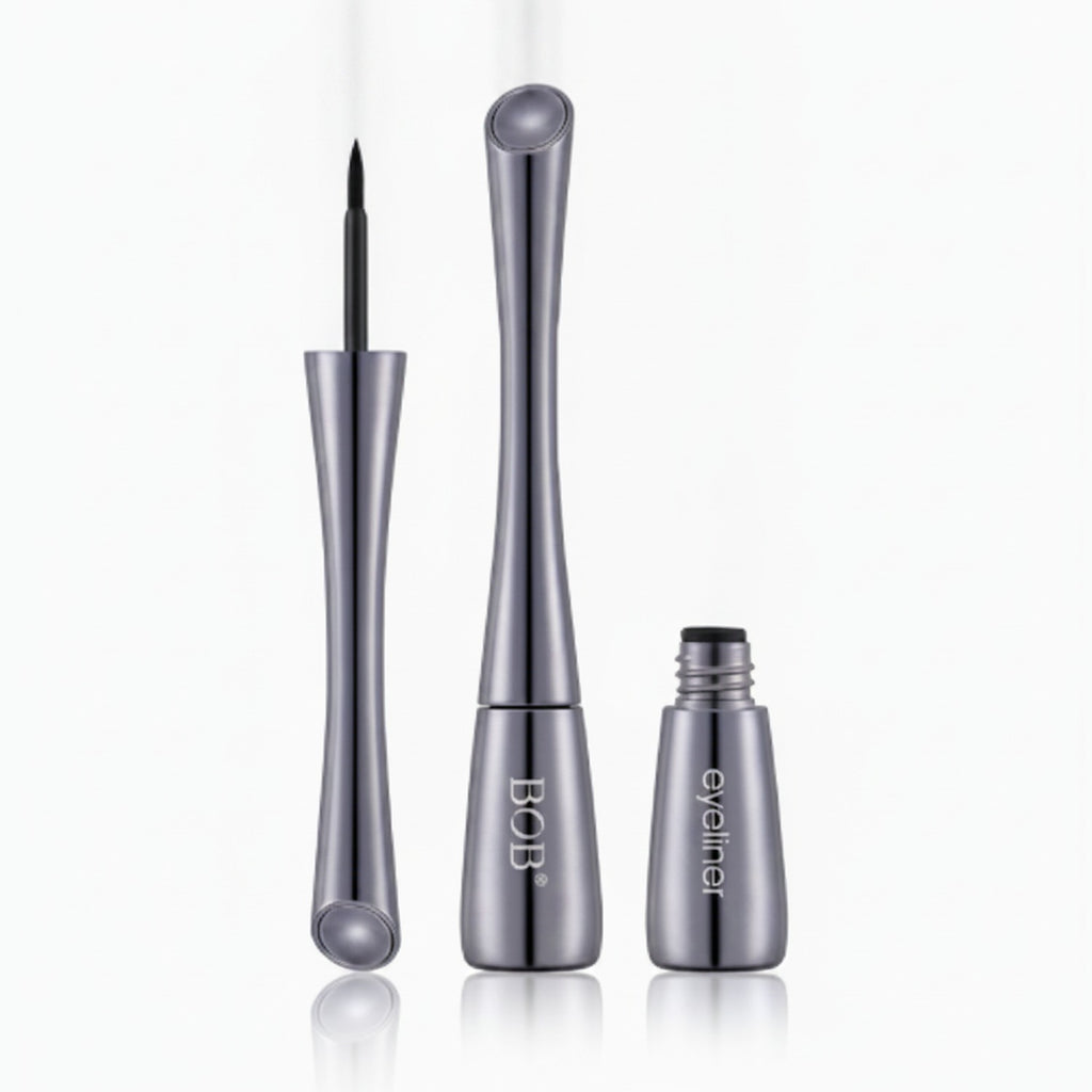 Metallic Liquid Eyeliner Pen Set Three-Piece – Korean beauty tool (view 1)