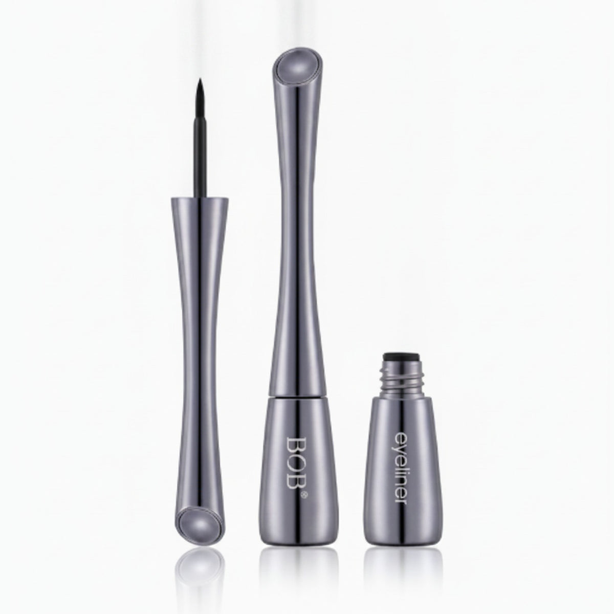 Metallic Liquid Eyeliner Pen Set Three-Piece – Korean beauty tool (view 1)
