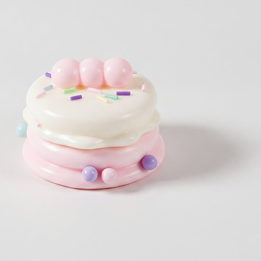 Squishy Cake Bite - Pink