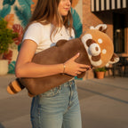 Adorable Red Panda Plush Buddy Brown