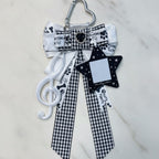 Dreamy Star Bow Bag Charm - White