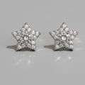 Star Diamond Rhinestone Stud Earrings – jewelry (view 1)