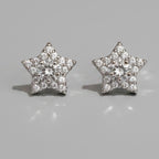 Star Diamond Rhinestone Stud Earrings – jewelry (view 1)