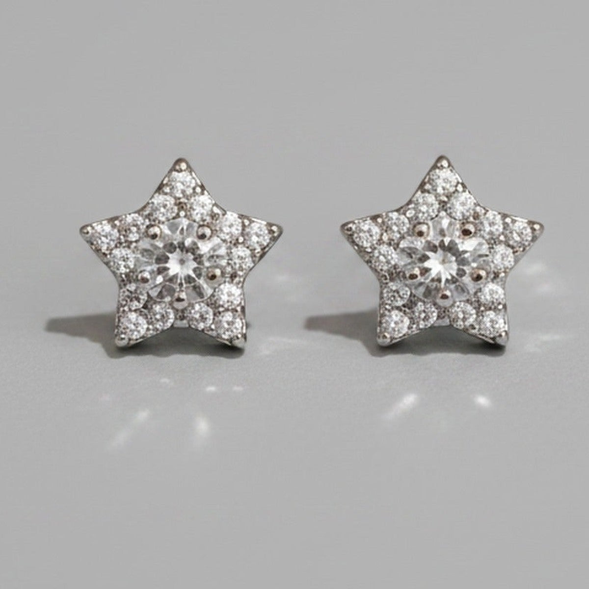Star Diamond Rhinestone Stud Earrings – jewelry (view 1)