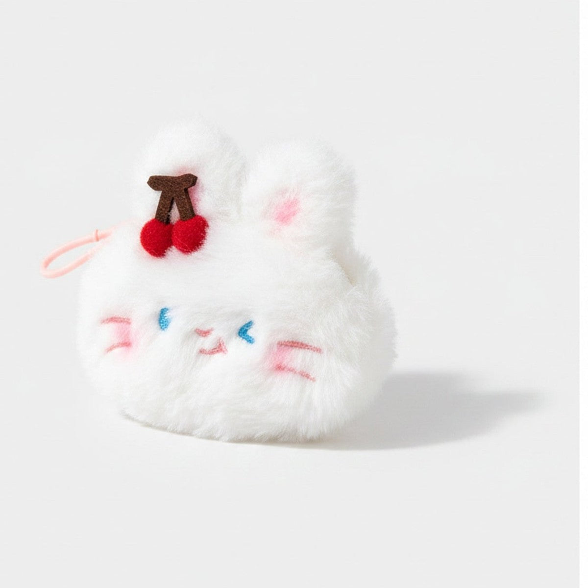 Plush Cherry Animal Coin Purse Charm - Type 3 – novelty & toys (view 1)