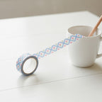 Decorative Tape Set - Blue Geometric