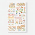 Kawaii Sticker Sheet Set - Piggy Adventure