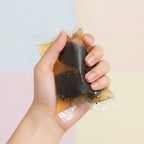 Crispy Ball Squishy Set - Chocolate - squeeze in hand