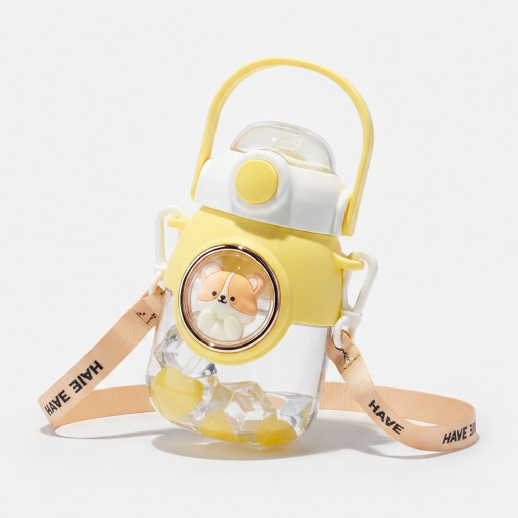 Yellow Pet Dome Tumbler With Handle – novelty & toys (view 1)