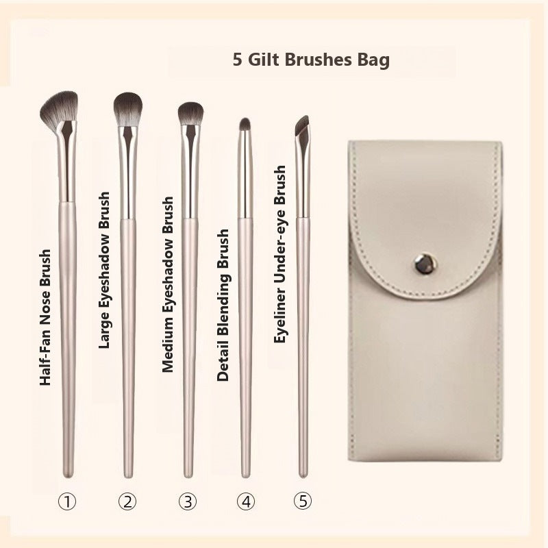 Gilded Makeup Brush Set - Type 1