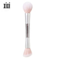 Double-ended face setting brush/powder brush - White