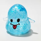 Grinning Ghost Squishy - Blue