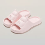Cute Pink Cartoon Bear Cloud Slippers – apparel accessories (view 1)
