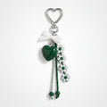 Daisy Charm Keychain - Dark Green – novelty & toys (view 1)