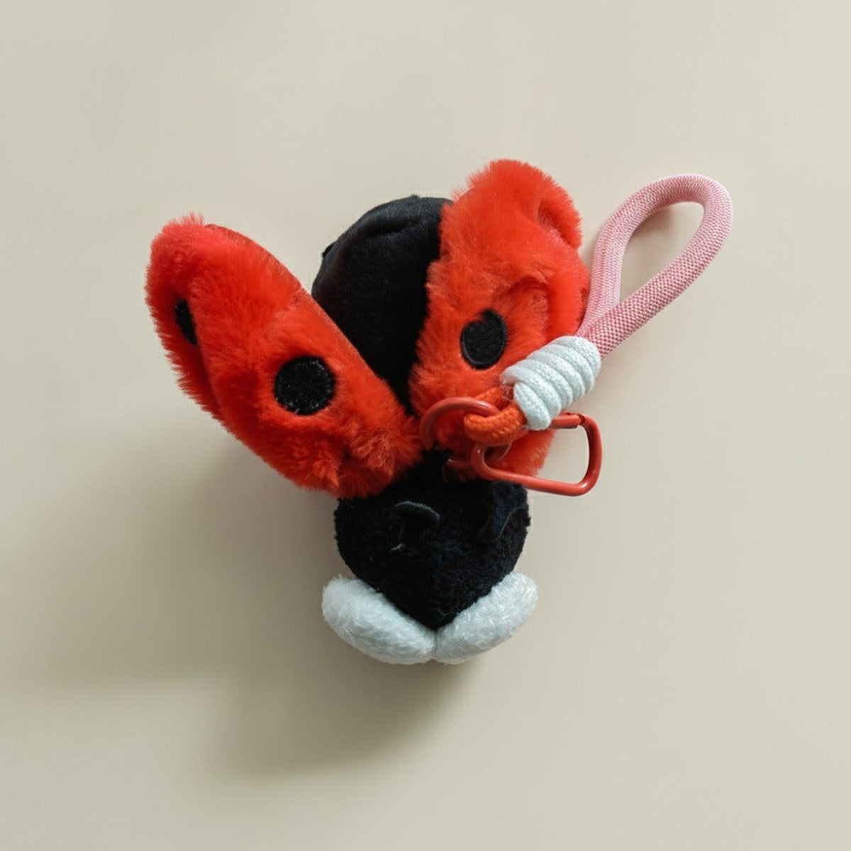 Fluffy Plush Character Keyring – bags & wallets (view 1)