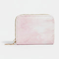 Pastel Pink Tie-Dye Zip Wallet – bags & wallets (view 1)