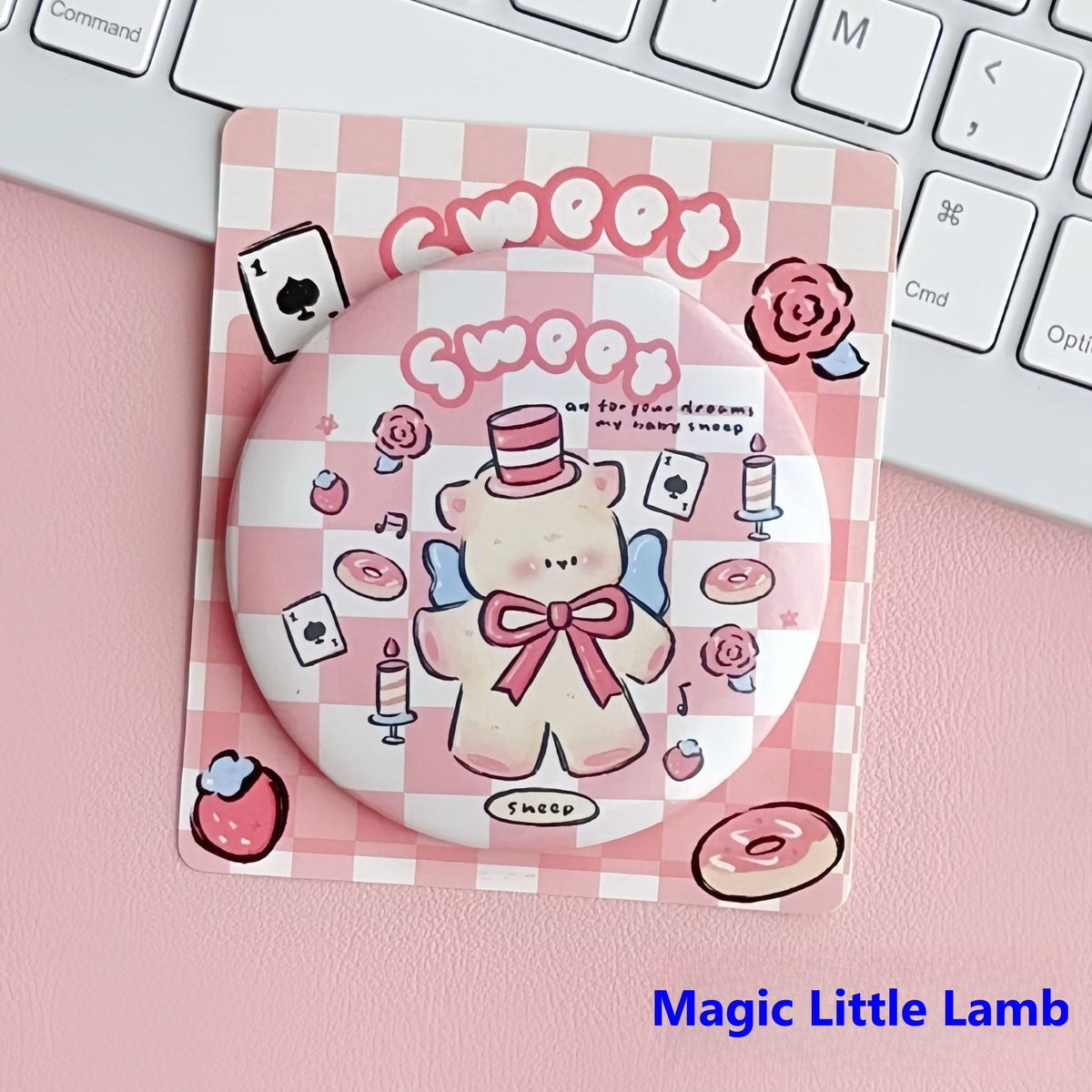 Portable small mirror for students - Type 1