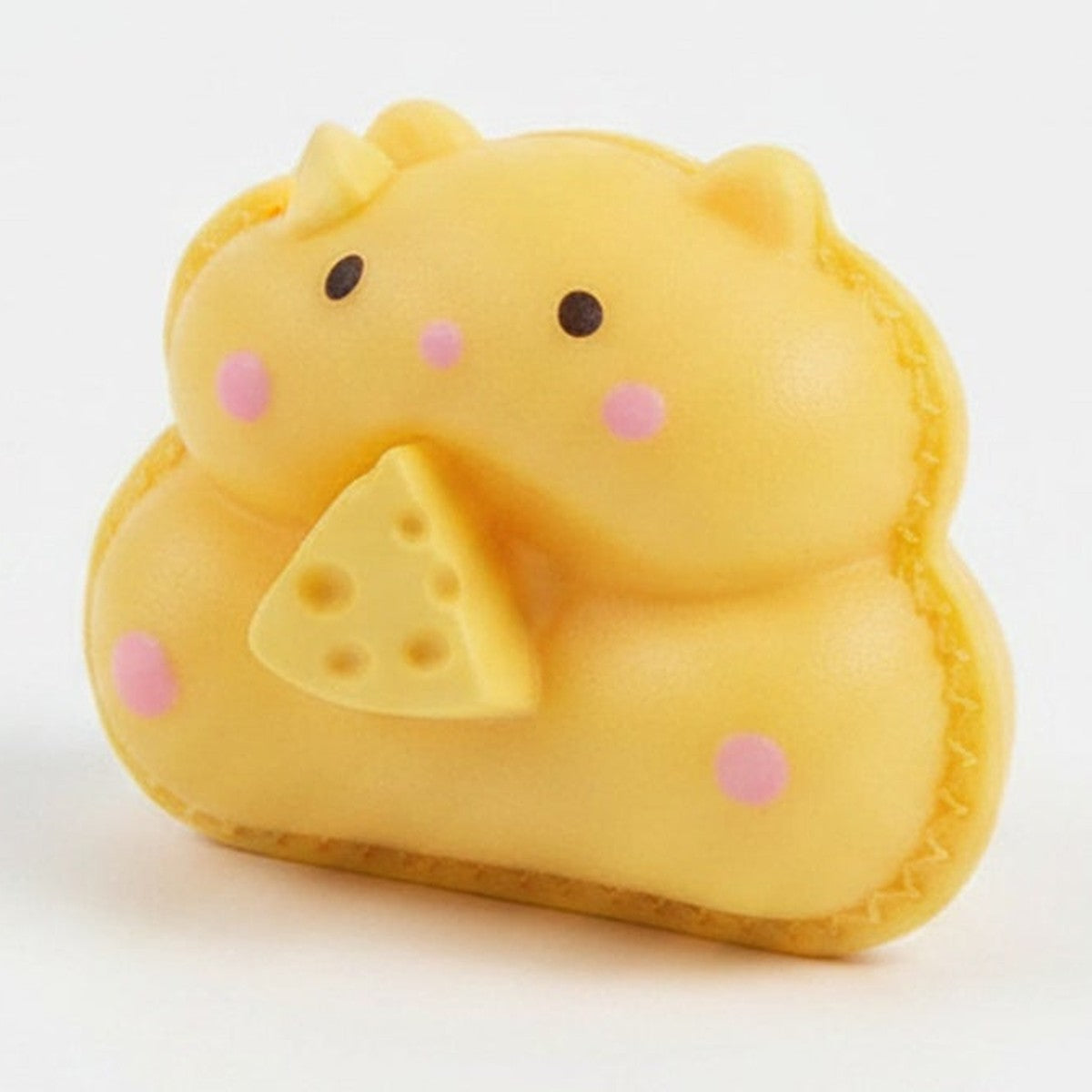 Cute Dessert Squishy Toy - Yellow Hamster