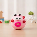 Smiley Face Mood Squishy - Pink
