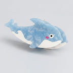 Blue Dolphin Translucent Hair Claw Clip – hair accessories (view 1)