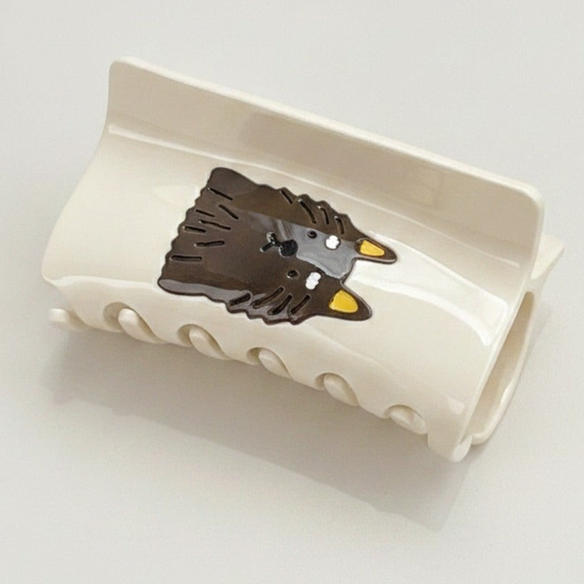Dark Brown Eagle Head Hair Claw Clip – hair accessories (view 1)