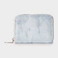 Marble Zip Wallet Light Blue Compact – bags & wallets (view 1)