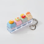 Transparent3 Plush Keychain KEWWU0037