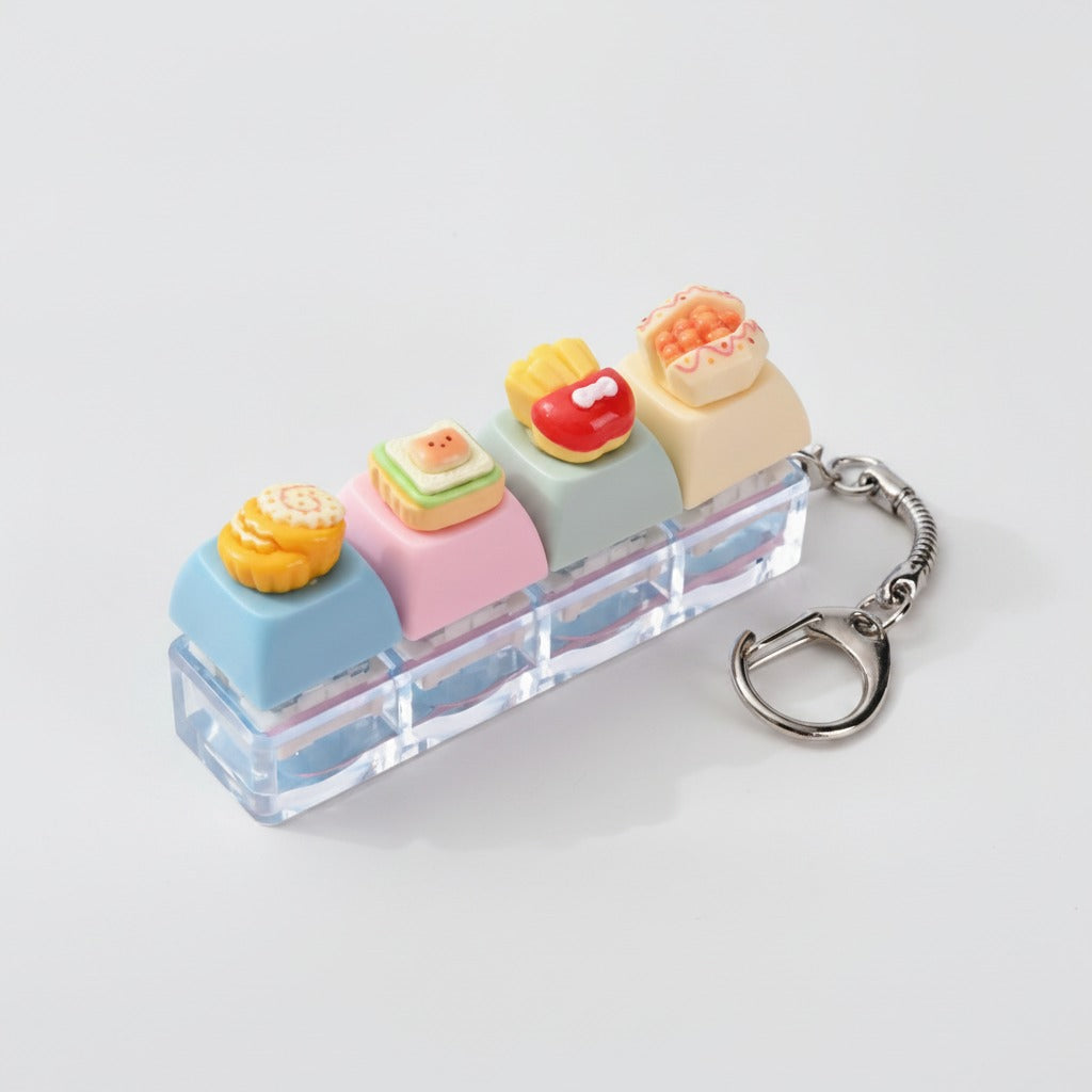 Transparent3 Plush Keychain KEWWU0037