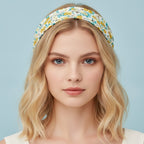 Padded Floral Headband - Blush Floral