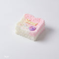 Fluffy Cake Slice Squishy - Pink