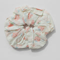 Floral Velvet Scrunchie Hair Tie – hair accessories (view 1)