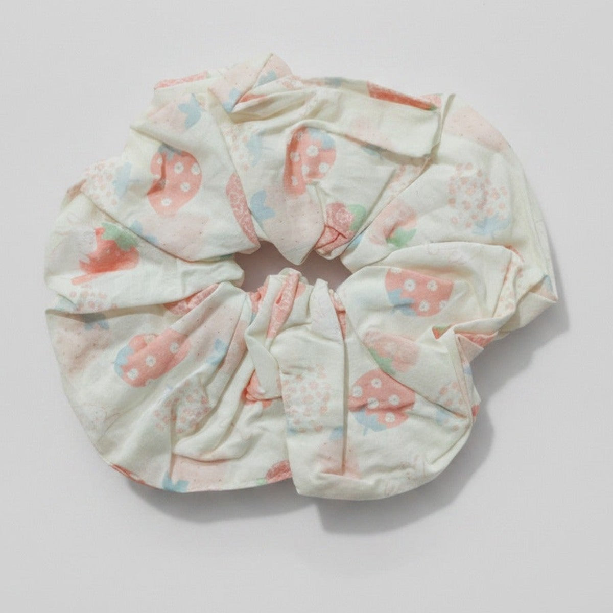 Floral Velvet Scrunchie Hair Tie – hair accessories (view 1)