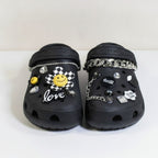 Trendy Smiley Flower Love Clog Charms – apparel accessories (view 1)