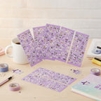 Aesthetic Word Art Sticker Sheet Set - Owl Magic