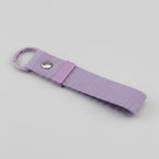 Fabric Keychain DIY Set - Purple / Purple Buckle
