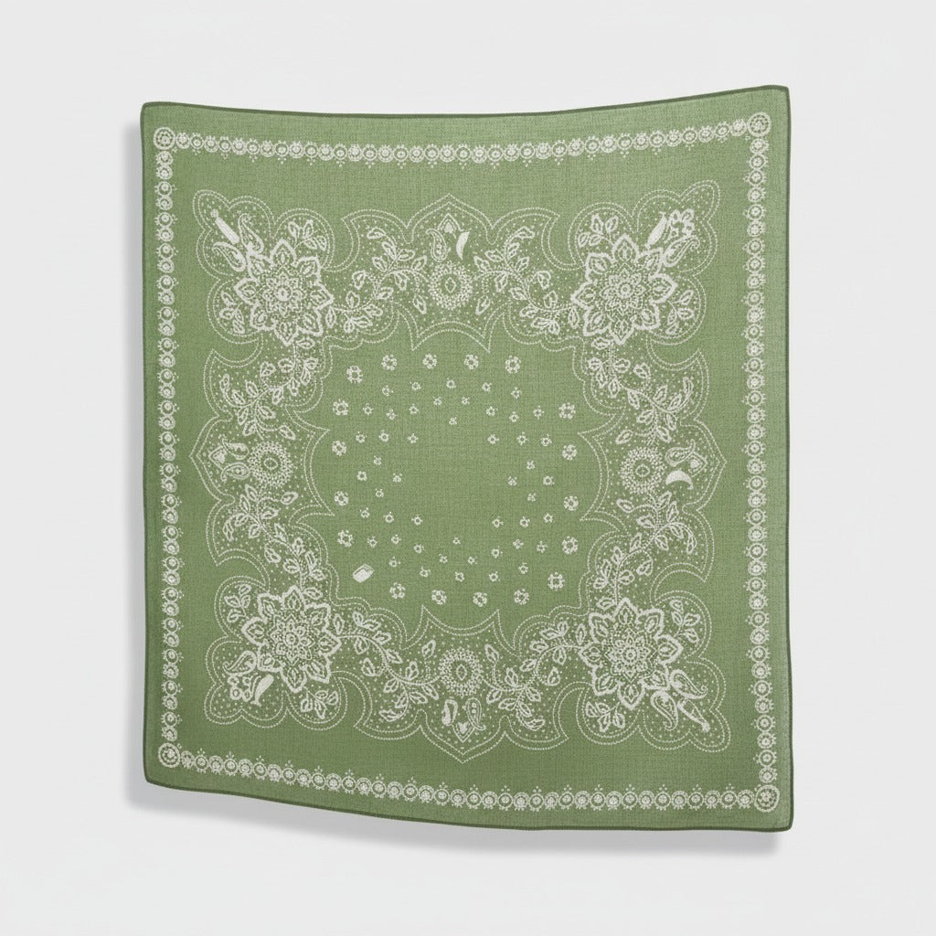 Ornate Lace Bandana Scarf - Type 3