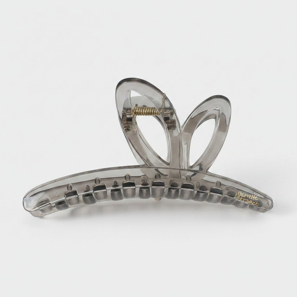 Translucent Smoke Gray Hair Claw Clip – hair accessories (view 1)