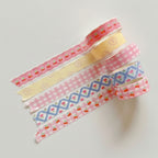 Decorative Tape Set - Yellow Floral