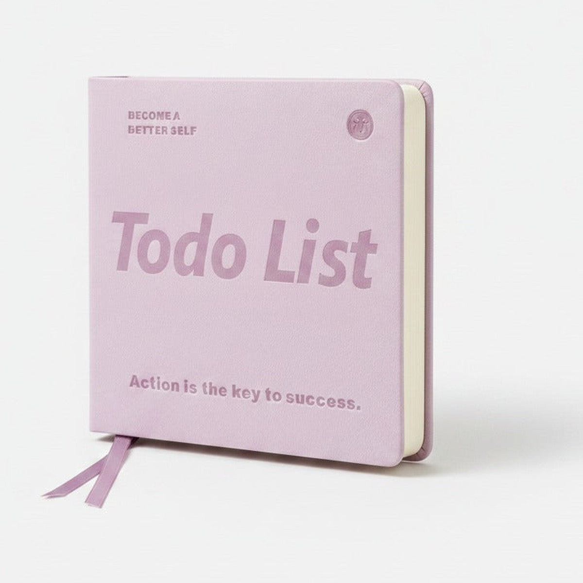 Todo List Hardcover Notebook - Purple
