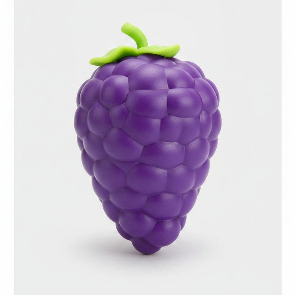 Purple Grape TPR Squishy Stress Relief Fidget Toy