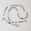 Beaded Phone Charm Crossbody Strap - Green