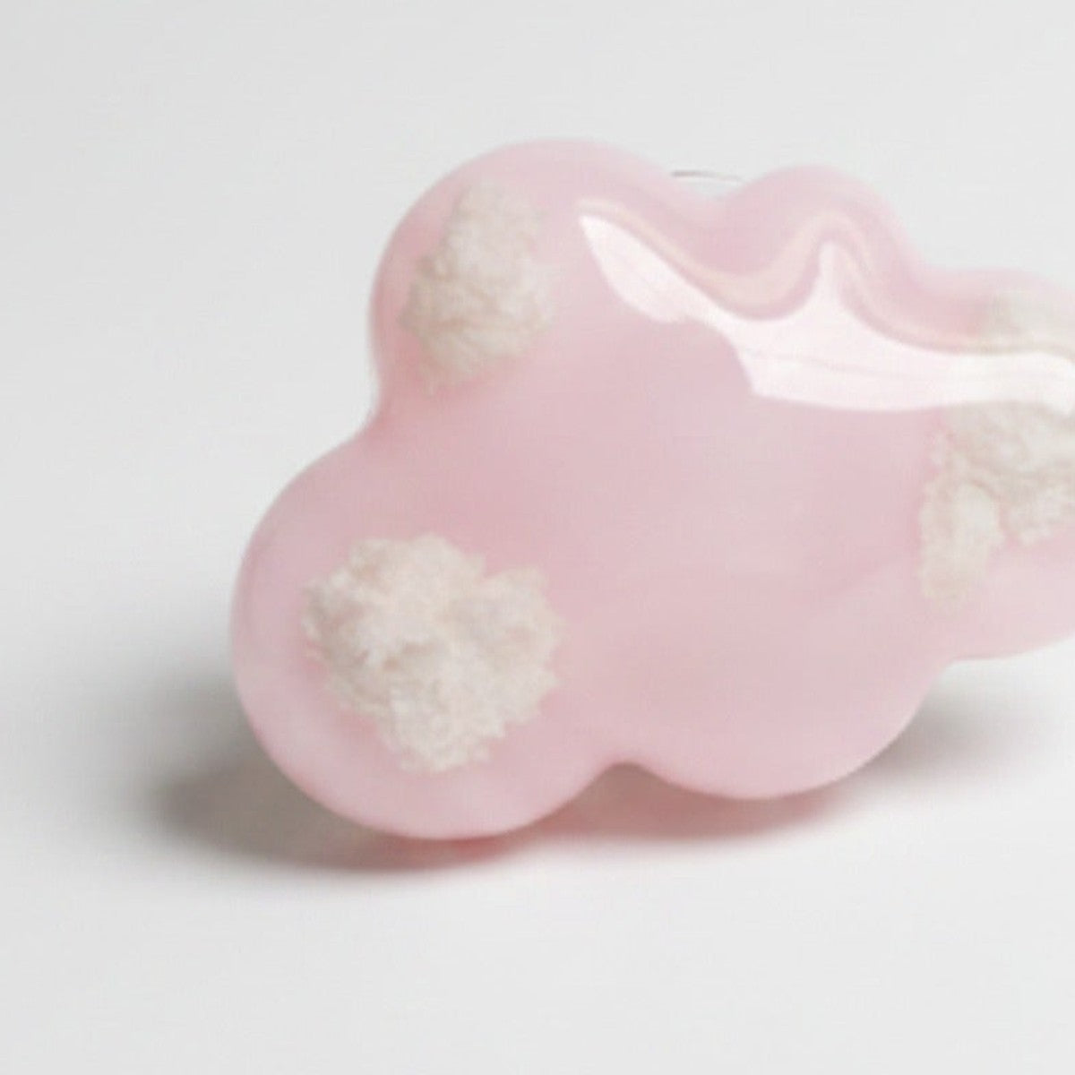 Puffy Cloud Phone Grip - Soft Pink