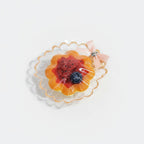 Fruit Tart Squishy Charm - Strawberry Tart